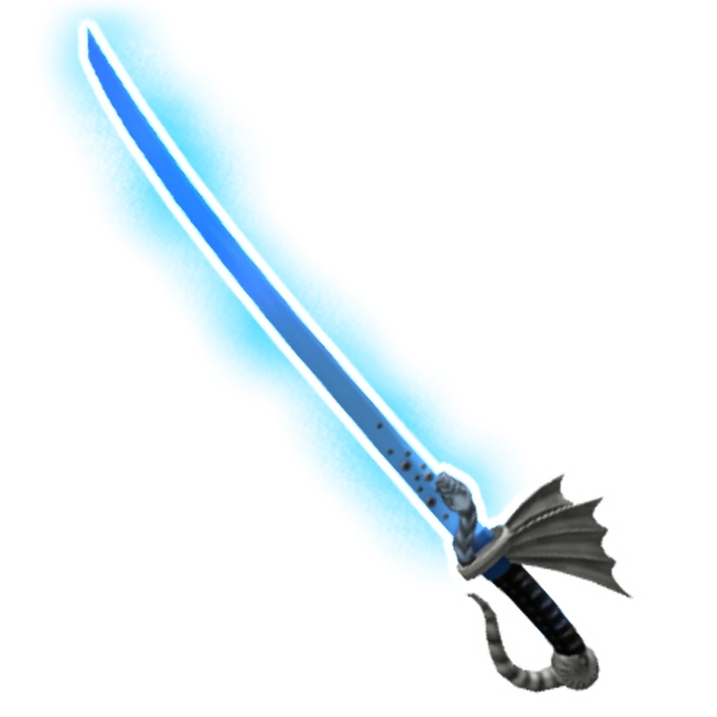 Ejderha kılıcı, kırmızı büyülü enerji yayıyor